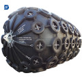 China Supplier Marine Floating Pneumatic Ykohama Type Fender with chain and tire net